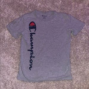 grey champion tee t shirt